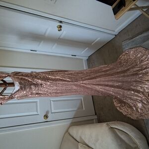 Elegant Sequin Prom Dress